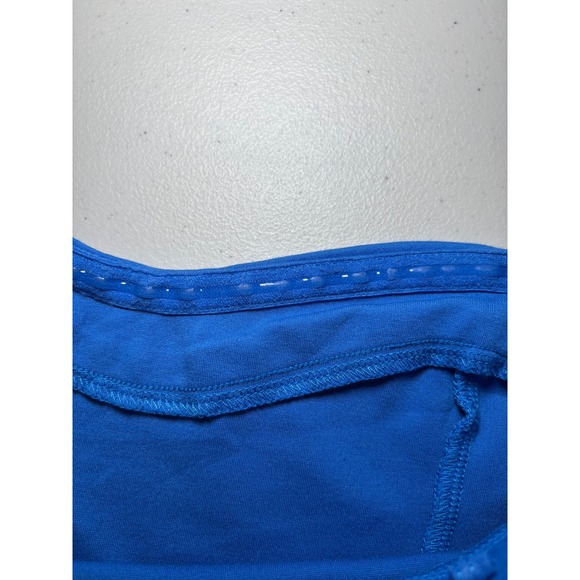 Hollister Royal Blue Strapless Skater‎ Skirt Dress Large Corset Top Stretch - Picture 16 of 16